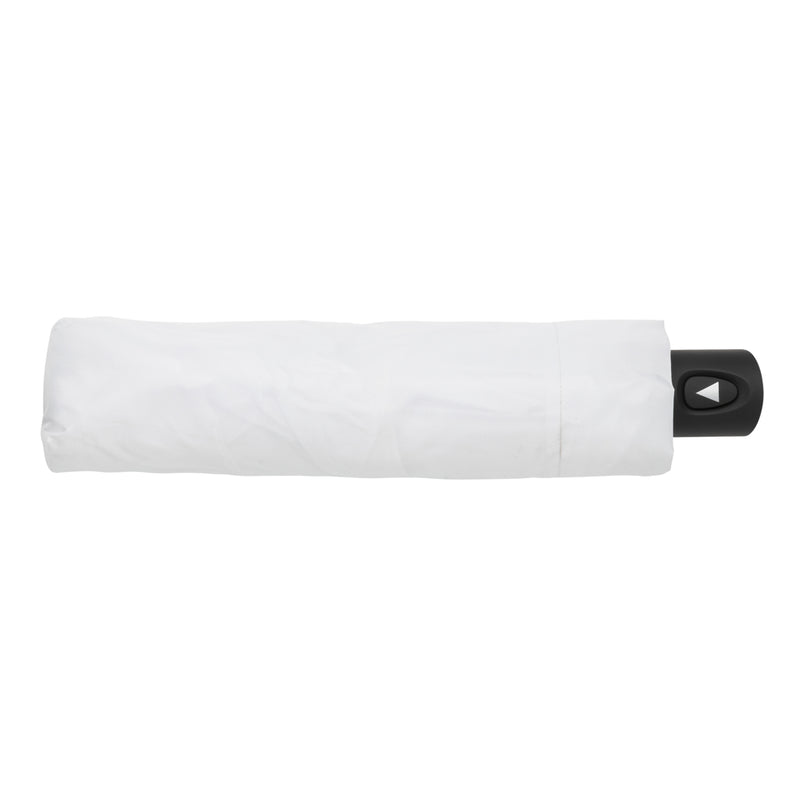 Load image into Gallery viewer, 21-inch Impact AWARE™ RPET mini auto open umbrella by XD Collection, with compact design and vibrant fabric.