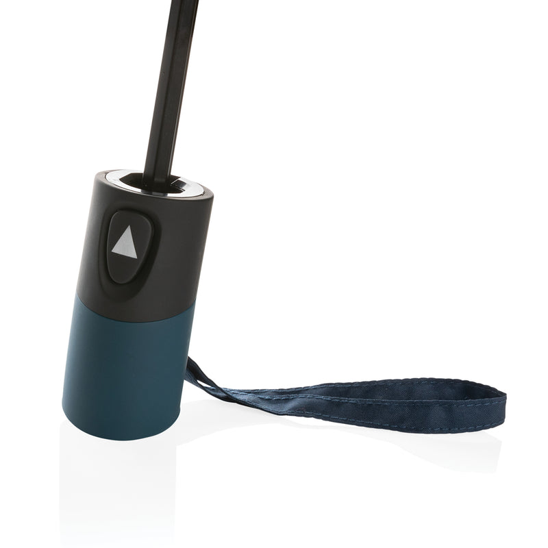 Load image into Gallery viewer, 21-inch Impact AWARE™ RPET mini auto open umbrella by XD Collection with compact design and vibrant fabric.