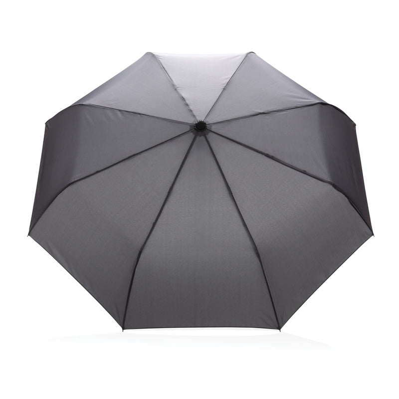 Load image into Gallery viewer, 21-inch Impact AWARE™ RPET auto open/close umbrella by XD Collection with a compact design and vibrant canopy.
