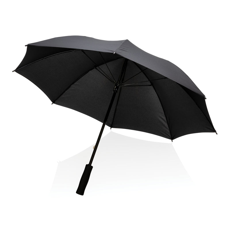 Load image into Gallery viewer, 23-inch Impact AWARE™ RPET storm-proof umbrella by XD Collection, featuring durable 190T fabric and wind-resistant design.