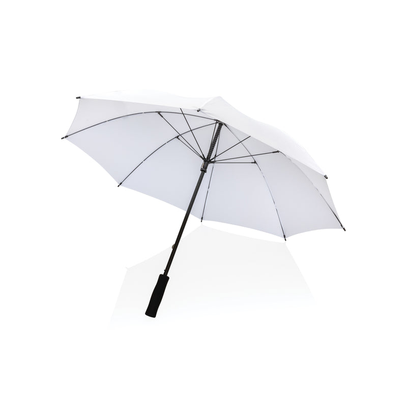 Load image into Gallery viewer, 23-inch Impact AWARE™ RPET storm-proof umbrella by XD Collection, featuring durable 190T waterproof fabric and sturdy frame.