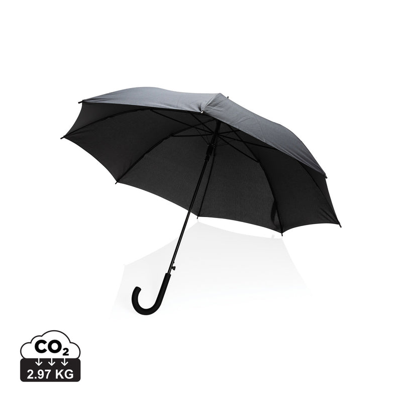 Load image into Gallery viewer, XD Collection 23-inch Impact AWARE™ RPET auto open umbrella with 190T fabric, standard auto open design, and durable construction.