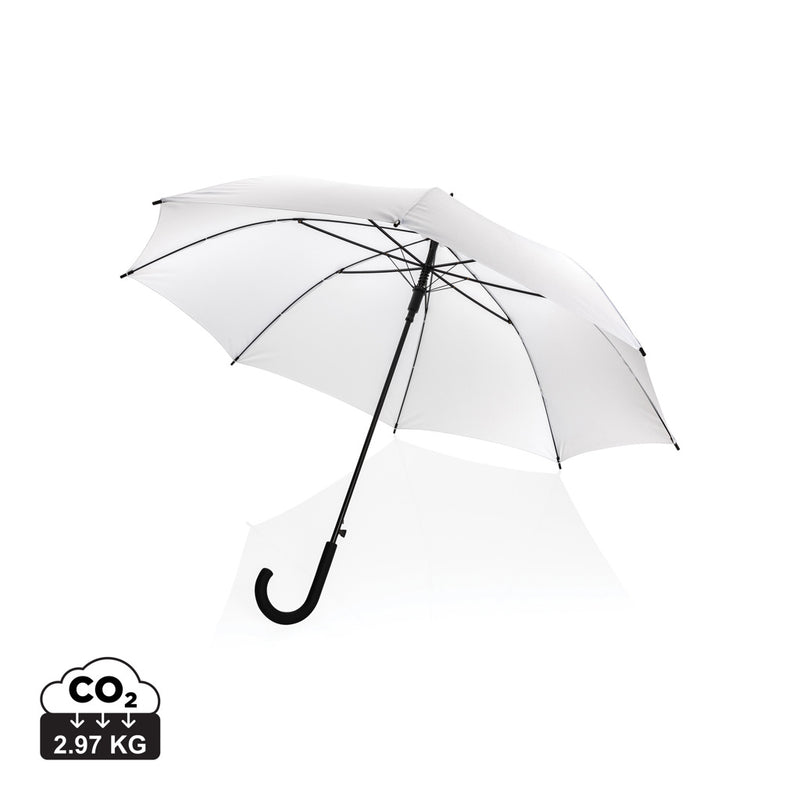 Load image into Gallery viewer, XD Collection 23-inch Impact AWARE™ RPET auto open umbrella with 190T fabric, standard design, rain protection, and eco-friendly materials.