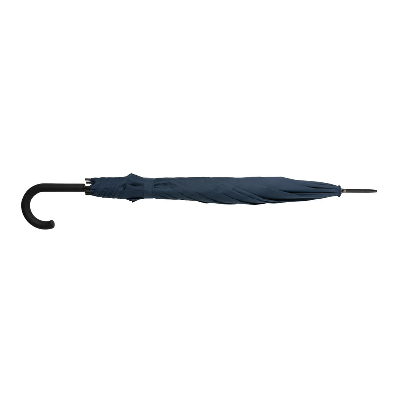 Load image into Gallery viewer, 23-inch Impact AWARE™ RPET auto-open umbrella by XD Collection, featuring a compact design and vibrant canopy fabric.