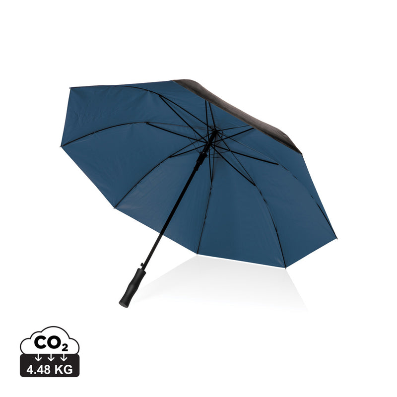 Load image into Gallery viewer, 27" Impact AWARE™ RPET 190T dual colour auto open umbrella - Custom Wood Designs