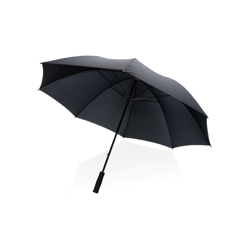 Load image into Gallery viewer, 30-inch Impact AWARE™ RPET storm-proof umbrella by XD Collection, featuring a durable, rain-resistant canopy in vibrant colors.