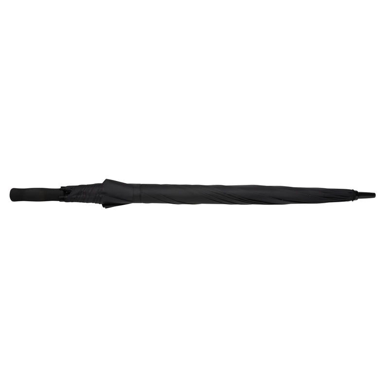 Load image into Gallery viewer, 30-inch Impact AWARE™ RPET storm-proof umbrella by XD Collection, featuring a sturdy canopy and ergonomic handle.