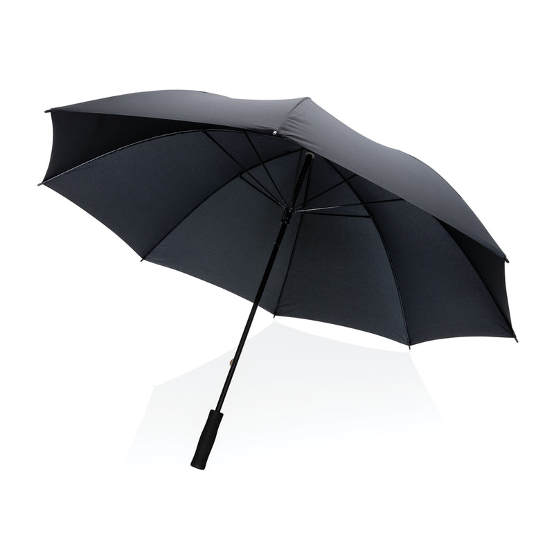 Load image into Gallery viewer, 30-inch Impact AWARE™ RPET storm-proof umbrella by XD Collection, featuring a durable canopy and sturdy handle.