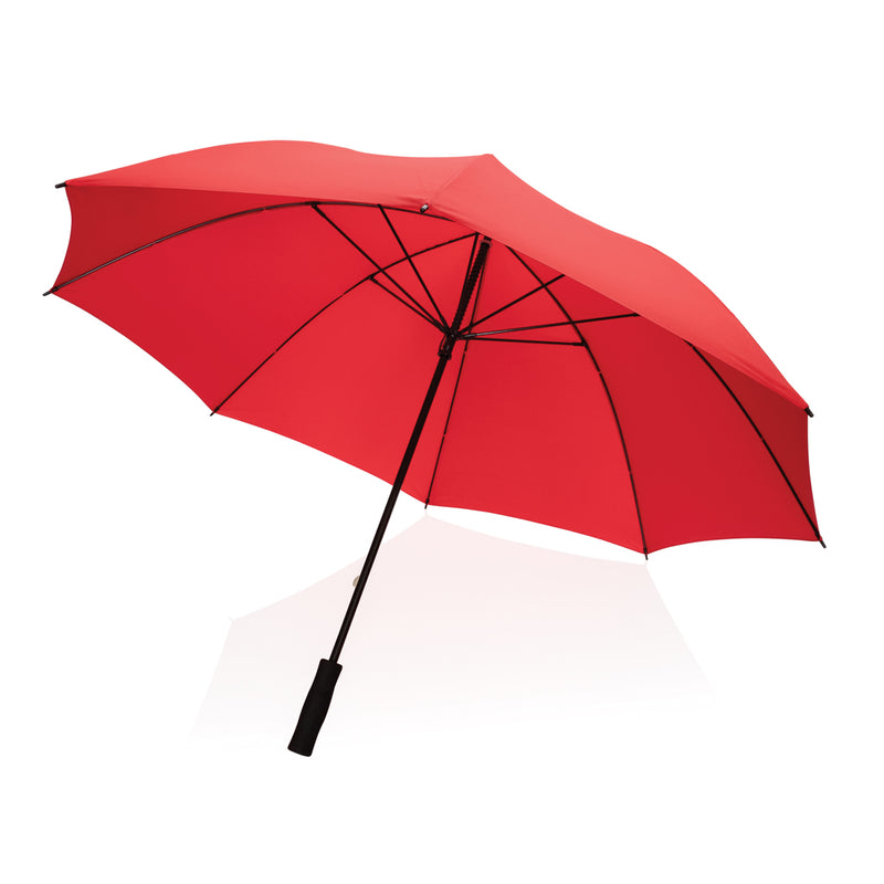 Load image into Gallery viewer, 30" Impact AWARE™ RPET 190T Storm proof umbrella - Custom Wood Designs