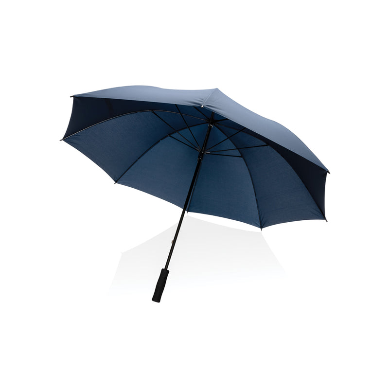 Load image into Gallery viewer, 30-inch Impact AWARE™ RPET storm-proof umbrella by XD Collection, featuring a durable 190T canopy and sturdy handle.