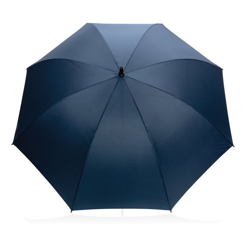 Load image into Gallery viewer, 30-inch Impact AWARE™ RPET storm-proof umbrella by XD Collection, featuring durable 190T fabric and impact-resistant design.