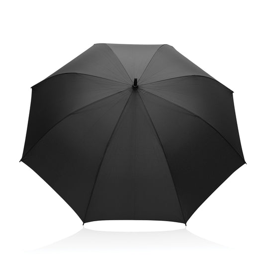 Tony  Aware™ RPET 30 inch acacia auto open umbrella - Custom Wood Designs