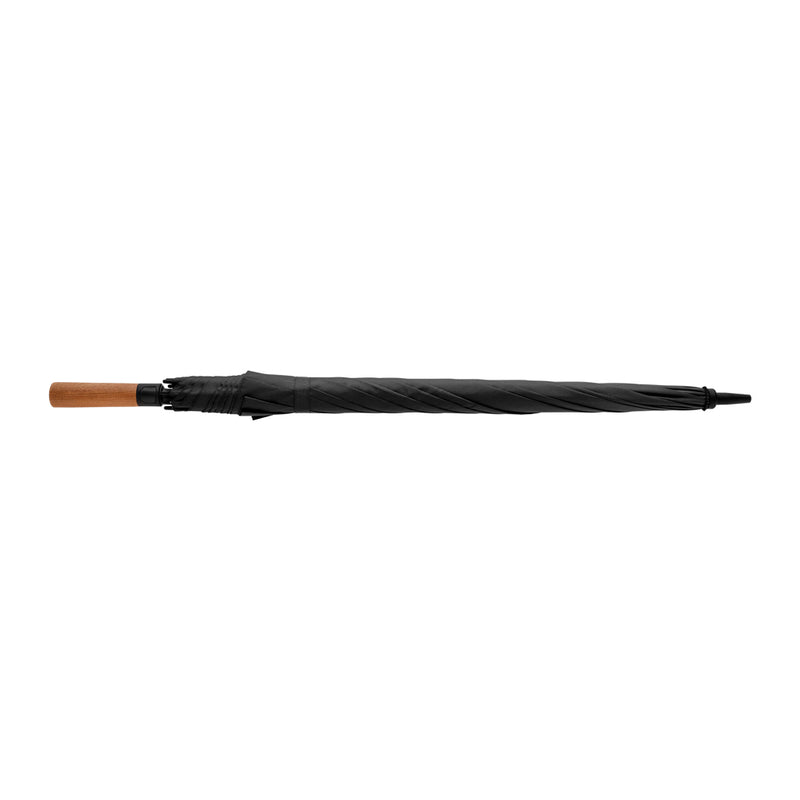Load image into Gallery viewer, Tony Aware™ RPET 30 inch acacia auto open umbrella - Custom Wood Designs