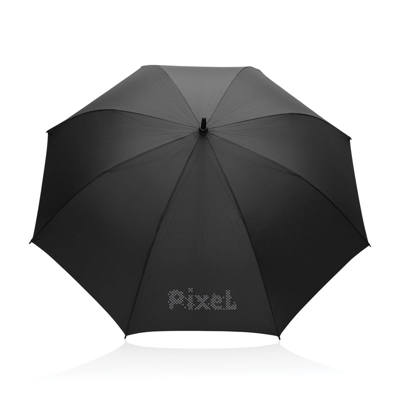Load image into Gallery viewer, Tony Aware™ RPET 30 inch acacia auto open umbrella - Custom Wood Designs