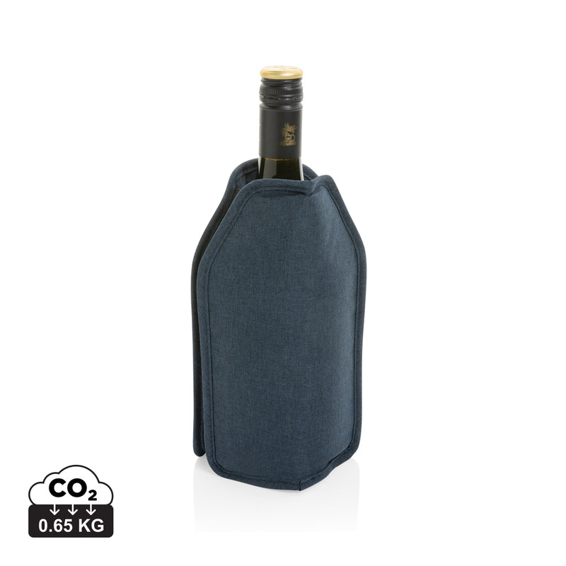Load image into Gallery viewer, Vino AWARE™ RPET wine cooler sleeve - Custom Wood Designs