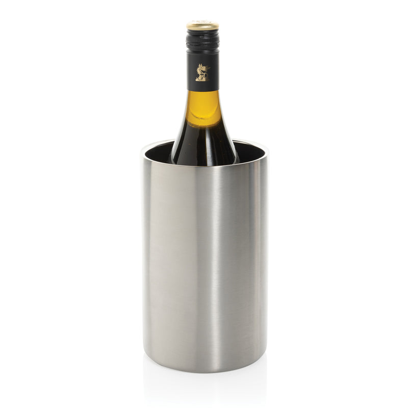 Load image into Gallery viewer, Vino RCS certified recycled stainless steel wine bucket - Custom Wood Designs