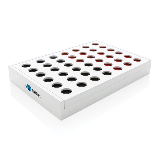 Connect four wooden game - Custom Wood Designs