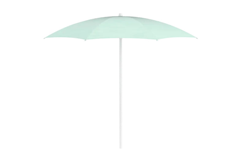 Load image into Gallery viewer, Fermob Shadoo outdoor table umbrella, 250 cm diameter, with sturdy fabric canopy for outdoor dining and hospitality settings.