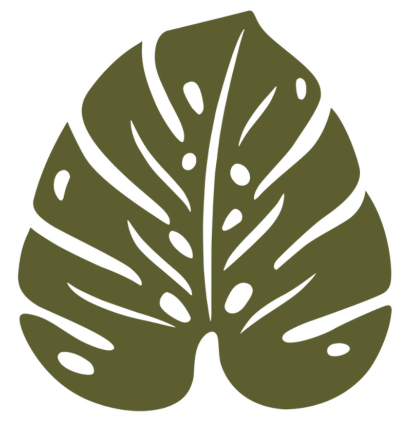 Load image into Gallery viewer, Fermob Bouquet Sauvage Monstera non-slip metal pad with green and black botanical design, ideal for protecting surfaces.