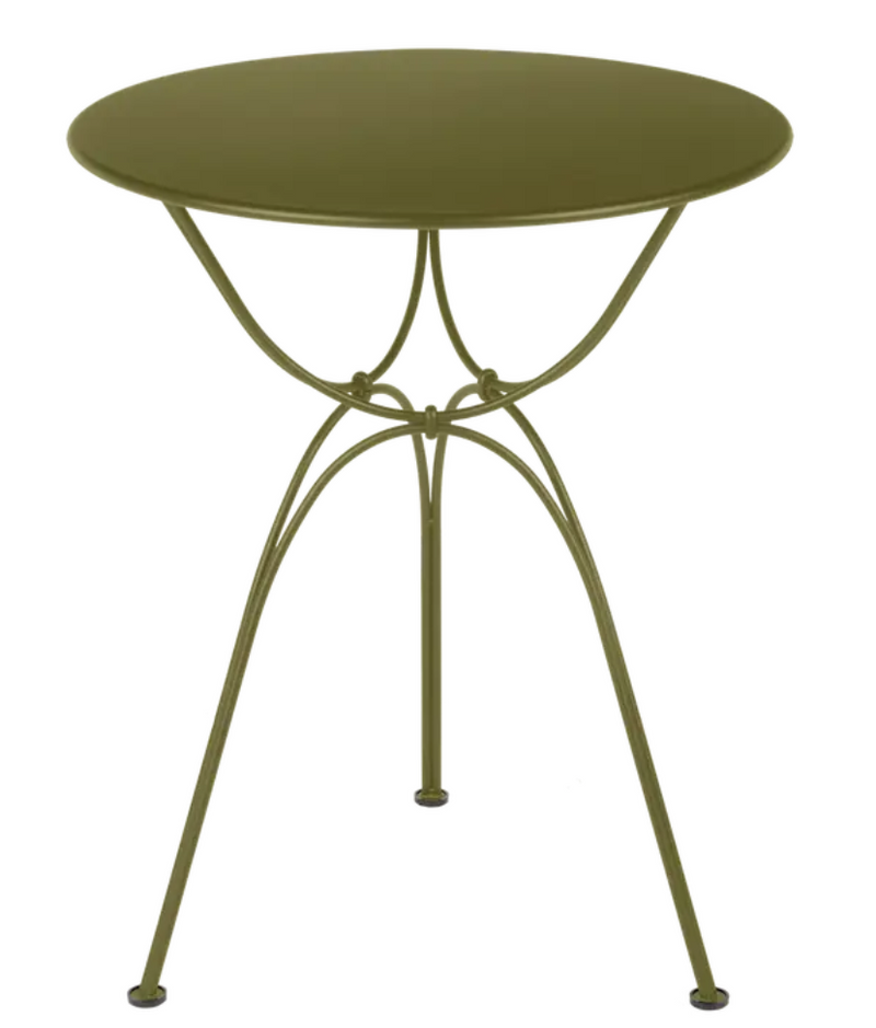 Load image into Gallery viewer, Fermob Airloop Table Ø 60 outdoor garden table with a sleek metal design, ideal for patio or garden use.