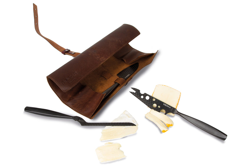 Load image into Gallery viewer, Cheese Knife Set Monaco+ Black