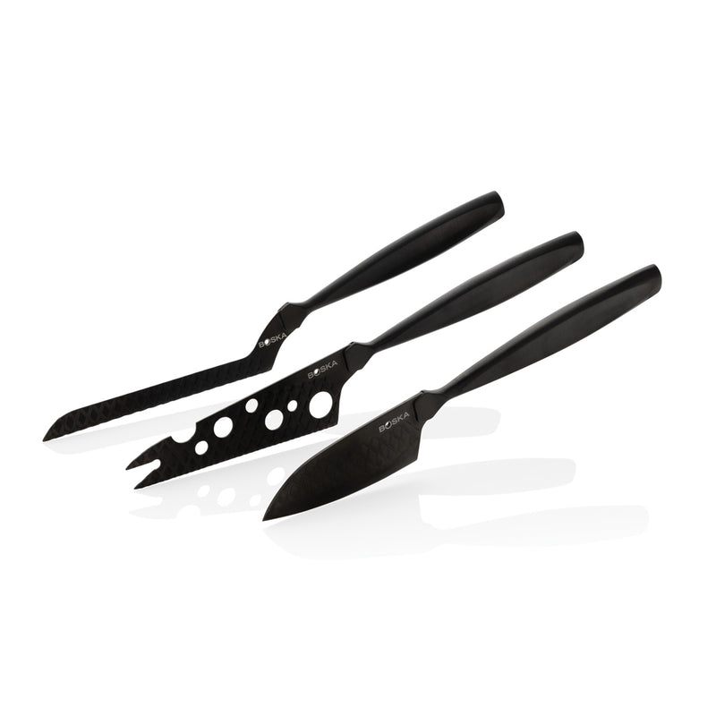 Load image into Gallery viewer, Cheese Knife Set Monaco+ Black
