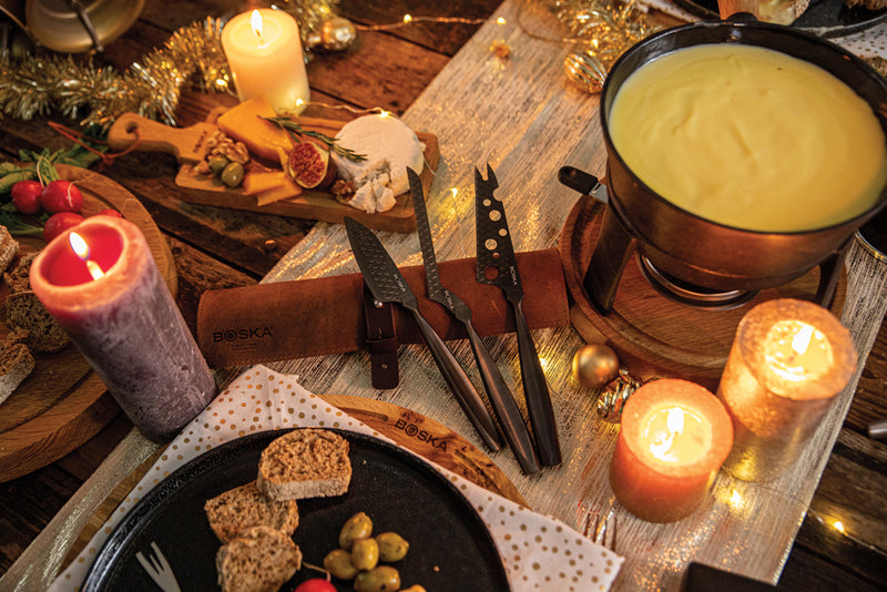 Load image into Gallery viewer, Cheese Knife Set Monaco+ Black