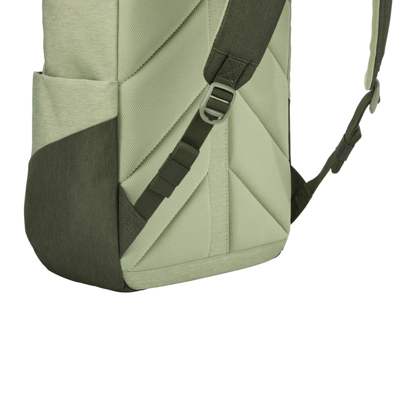 Load image into Gallery viewer, Thule Lithos Backpack 16L in black with multiple compartments and padded straps, designed for travel and everyday use.