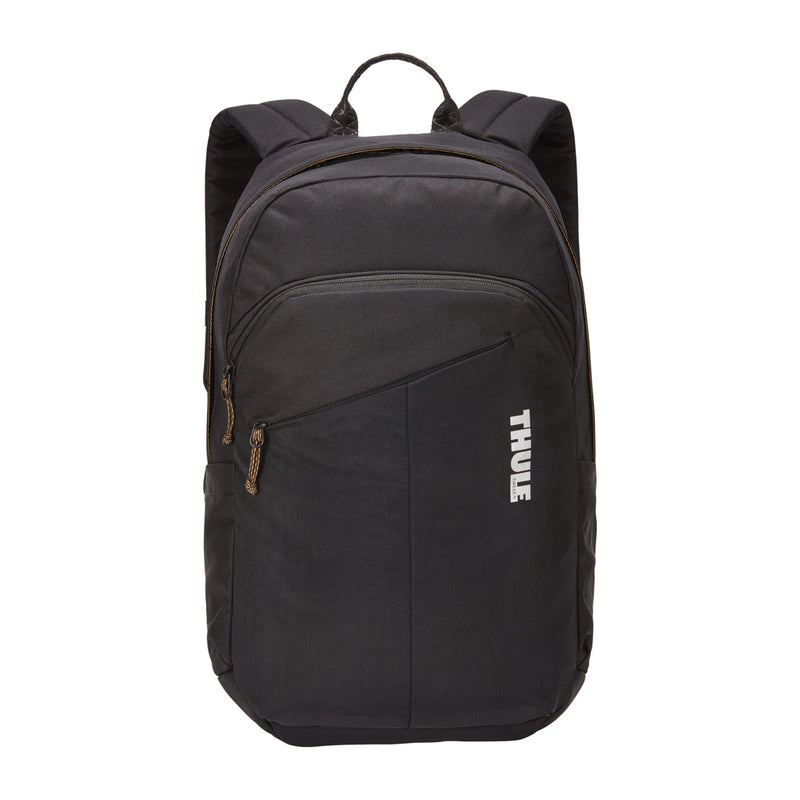 Load image into Gallery viewer, Thule Indago backpack 23L in black with multiple compartments, designed for travel and outdoor use.