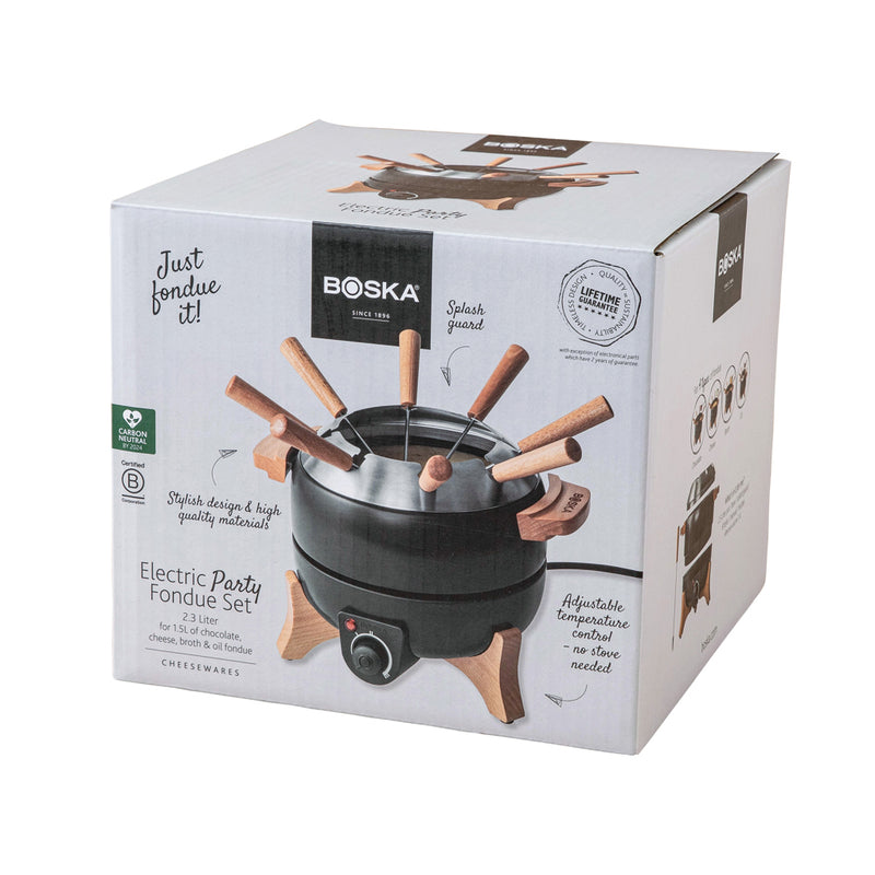Load image into Gallery viewer, Electric Party Fondue Set - 2.3L (EU Type F) - Custom Wood Designs Electric Party Fondue Set - 2.3L (EU Type F)