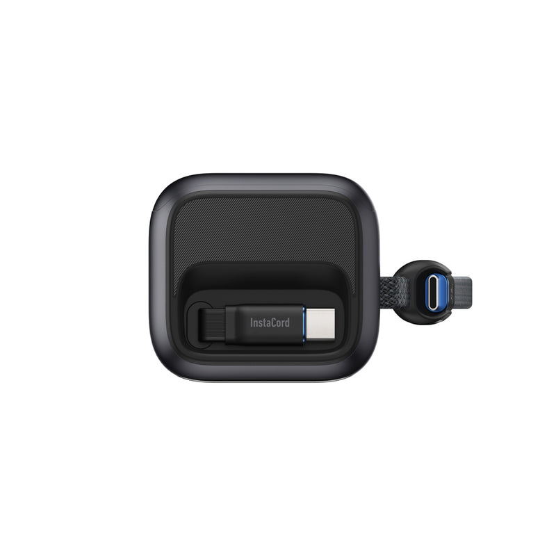 Load image into Gallery viewer, Anker Power Bank 25,000mAh with built-in retractable cable, portable phone and tablet charging accessory.