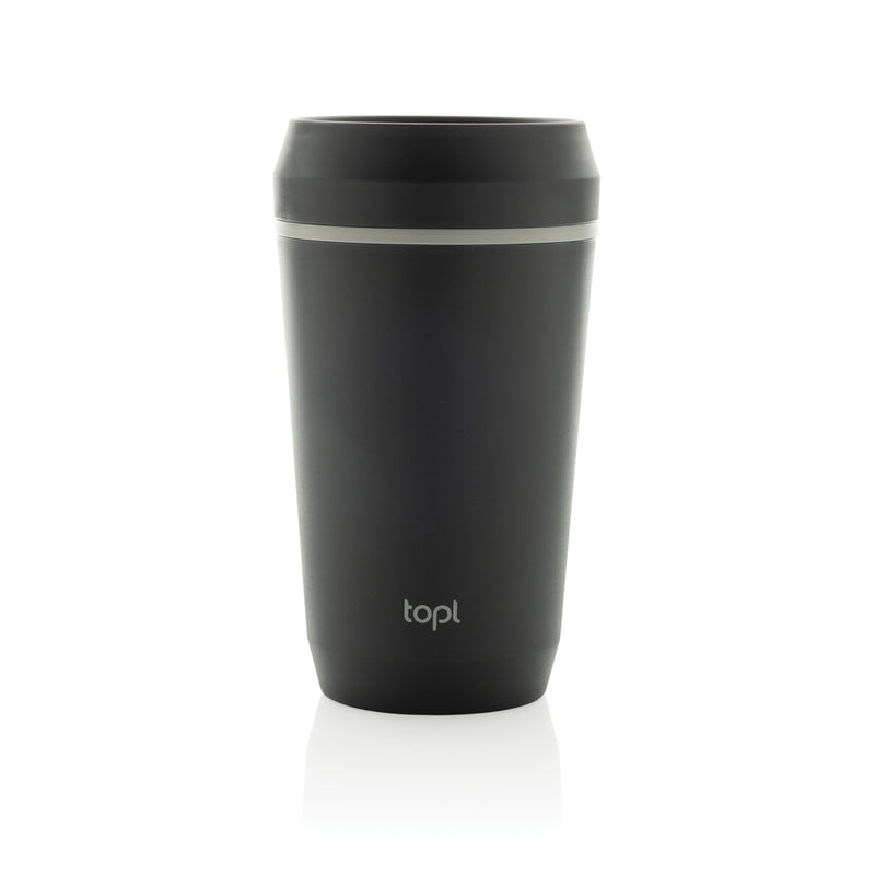 Load image into Gallery viewer, Topl Recycled Plastic To Go Tumbler Patented 360 Lid 354ml