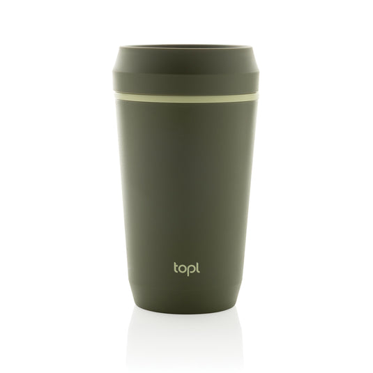 Topl Recycled Plastic To Go Tumbler Patented 360 Lid 354ml