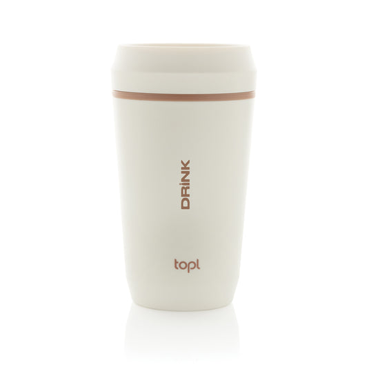 Topl Recycled Plastic To Go Tumbler Patented 360 Lid 354ml
