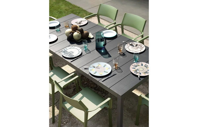 Load image into Gallery viewer, Sophisticated 8-Seater Outdoor Dining Set with Timeless Italian Design - Custom Wood Designs