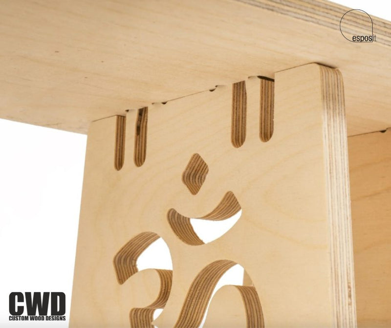 Load image into Gallery viewer, Raja Meditation Stool - Custom Wood Designs