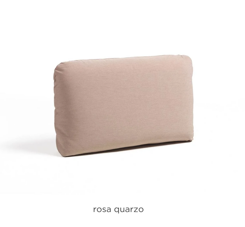 Load image into Gallery viewer, Nardi Komodo outdoor back cushion in Rosa Quarzo color, designed for comfortable outdoor seating on Nardi furniture.