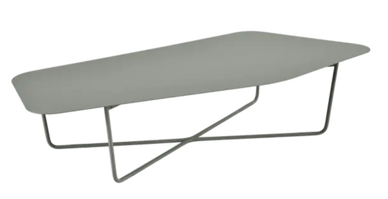 Load image into Gallery viewer, Fermob Ultrasofa low metal table, 162x74 cm, outdoor furniture with a sleek, modern design and sturdy metal construction.