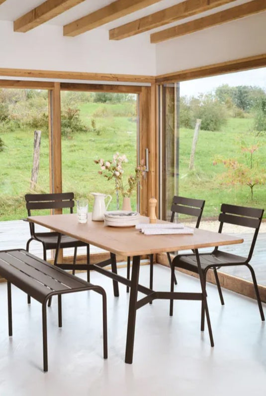 SO'O Oak table 180 x 90 - Custom Wood Designs