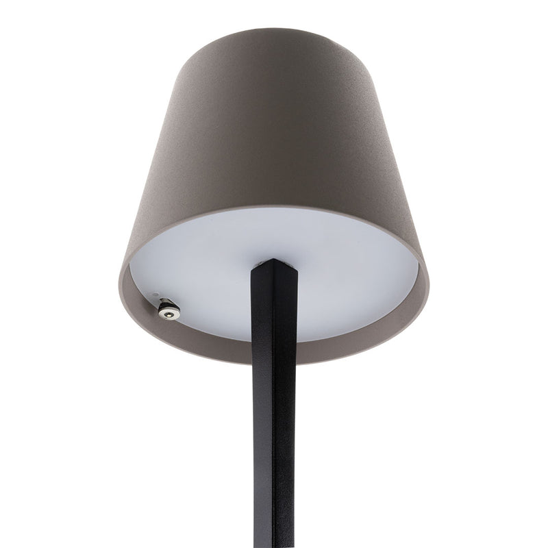 Load image into Gallery viewer, Securit® MILANO Table Lamp - Black/Taupe (Pack of 6) - Custom Wood Designs