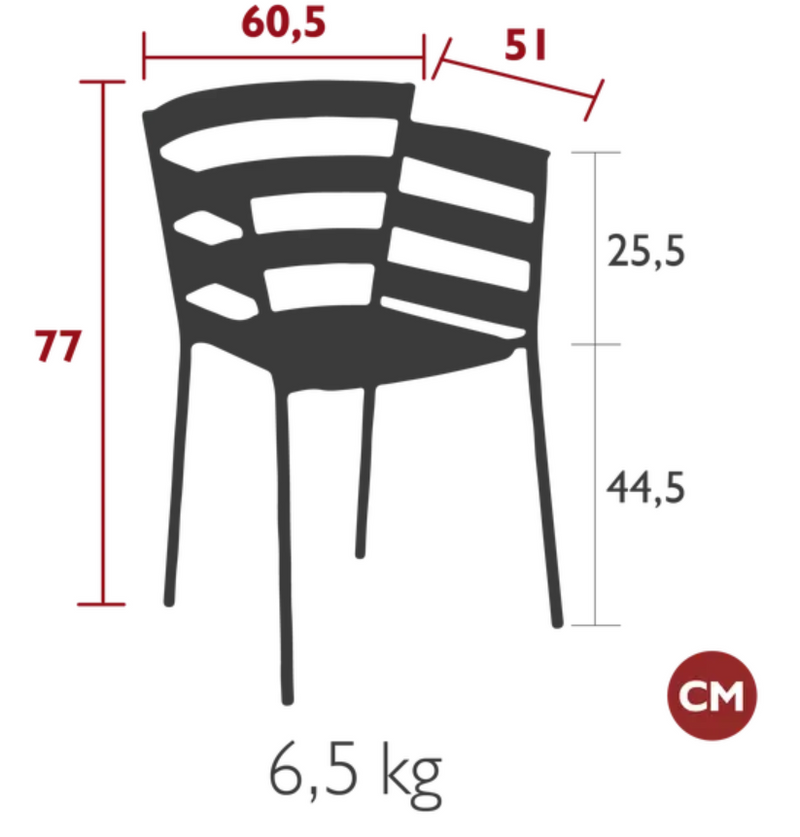 Load image into Gallery viewer, Fermob RYTHMIC outdoor armchair with a modern design, featuring a sleek metal frame and comfortable seat for outdoor use