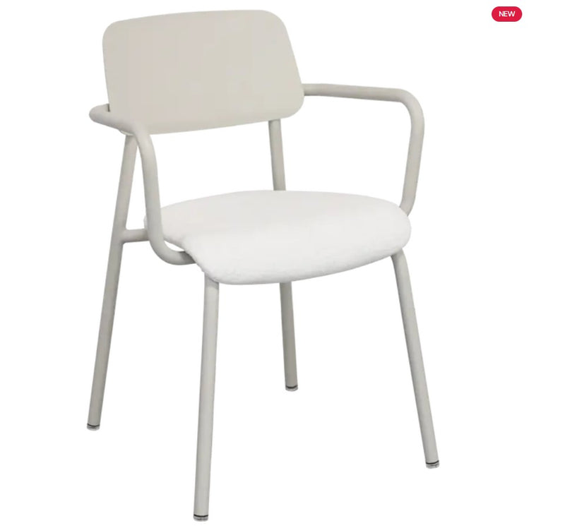 Load image into Gallery viewer, Studie Fabric Armchair - Custom Wood Designs