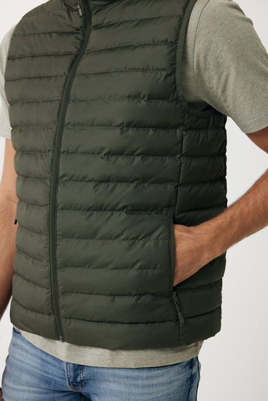 Mer men recycled polyester bodywarmer - Custom Wood Designs