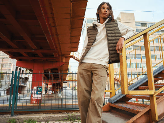 Mer men recycled polyester bodywarmer - Custom Wood Designs
