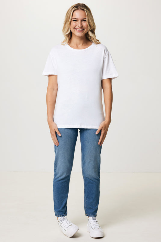 Yal women lightweight recycled cotton t-shirt - Custom Wood Designs