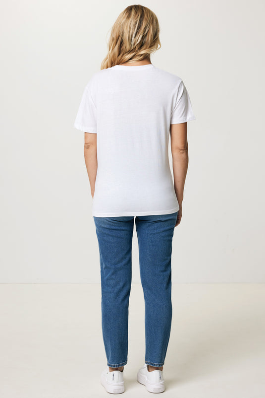 Yal women lightweight recycled cotton t-shirt - Custom Wood Designs