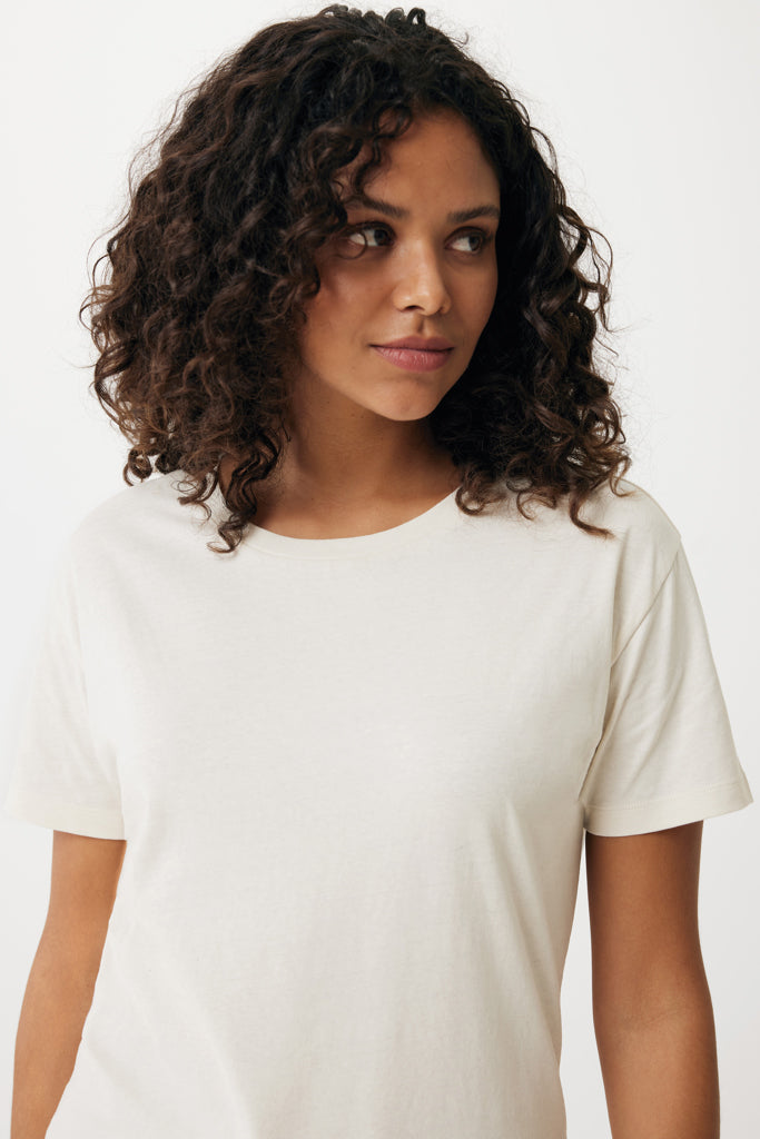 Load image into Gallery viewer, Yal women lightweight recycled cotton t-shirt - Custom Wood Designs