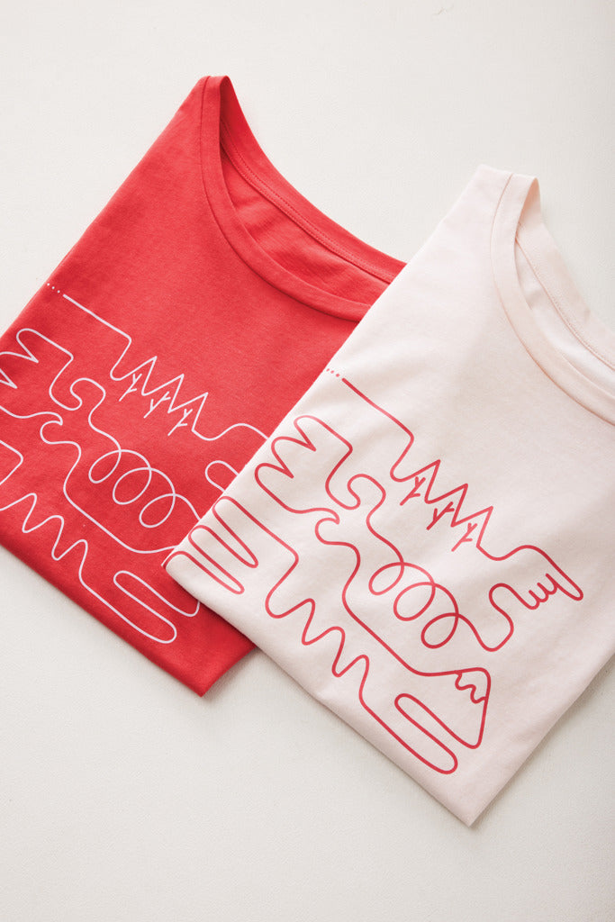 Load image into Gallery viewer, Yal women lightweight recycled cotton t-shirt - Custom Wood Designs