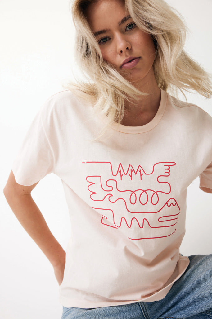 Load image into Gallery viewer, Yal women lightweight recycled cotton t-shirt