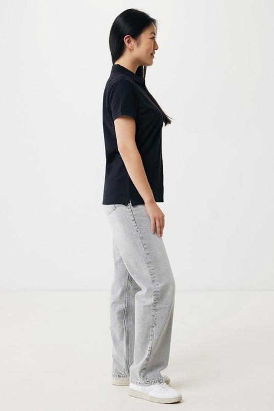 Yosemit women recycled cotton pique polo - Custom Wood Designs